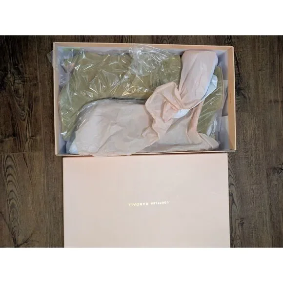 Loeffler Randall Womens Cleo Brown Suede Mid−Calf Boot Brown Amber Size 8 - Picture 8 of 10